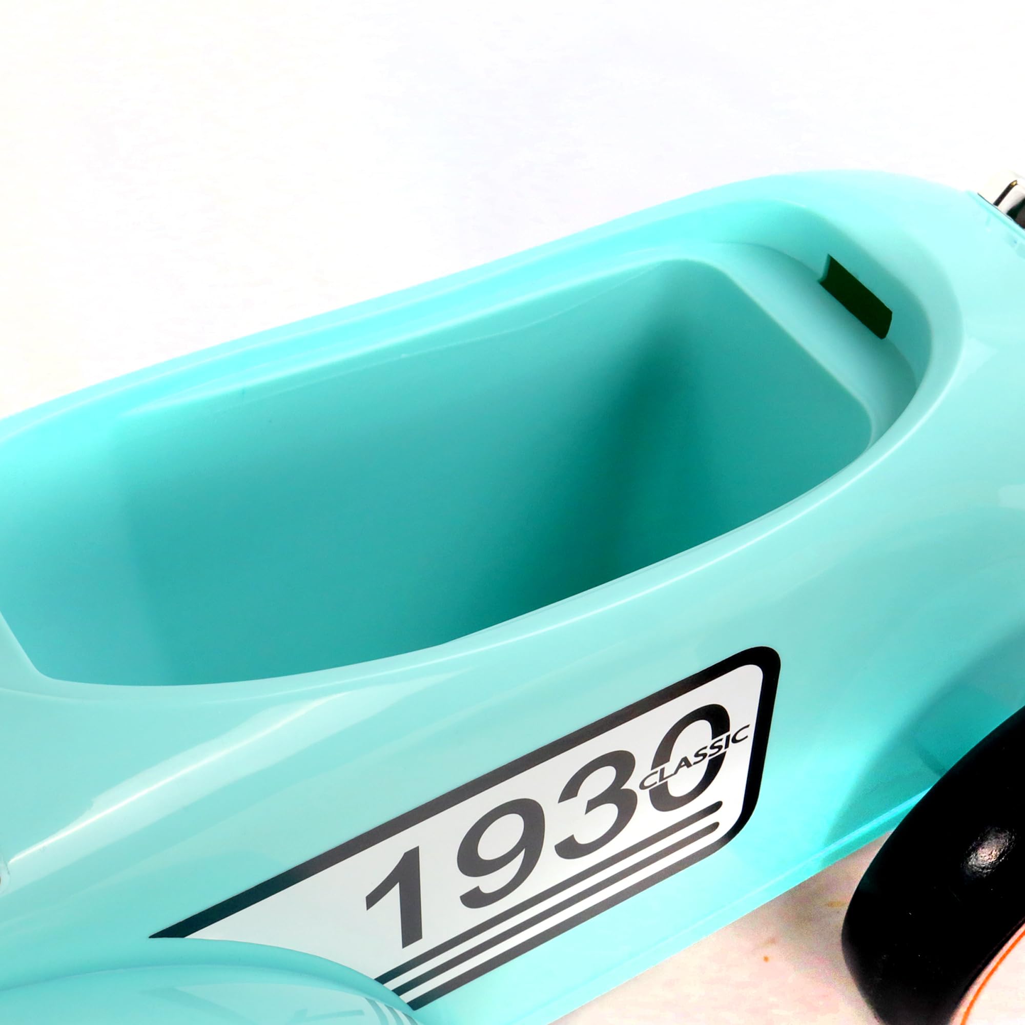 TURBO CHALLENGE - Retro Vintage - Lauflernhilfe - 119185 - Freilauf - Blau - Max. 25 kg - Kunststoff - Kinderspielzeug - Geschenk - Geburtstag - Dekoration - Zimmer - Ab 12 Monaten