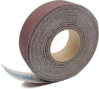 Sponsored Ad - 180 Grit Continuous Sandpaper Roll 1" x 26 Feet Emery Cloth Aluminium Oxide Abrasive Sandpaper Roll Drum Sa...