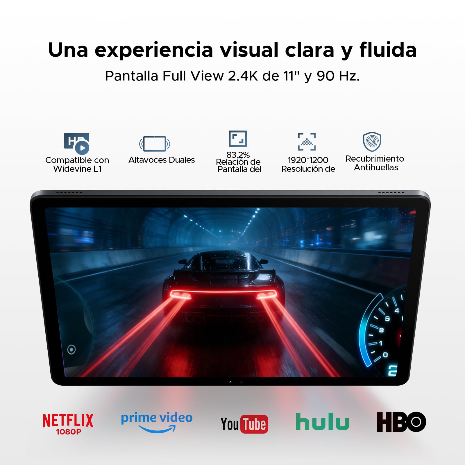 P11 Pro Tablet 11 Pulgadas with Android 16 & Gemini AI, 48GB RAM+128GB ROM/2TB, 8800mAh/18W, Octa-Core T7250, 90Hz, 5MP+13MP, 3.5mm Jack, GPS, Face ID,OTG,5G WiFi, Tablet con Teclado y Lapiz, Morado