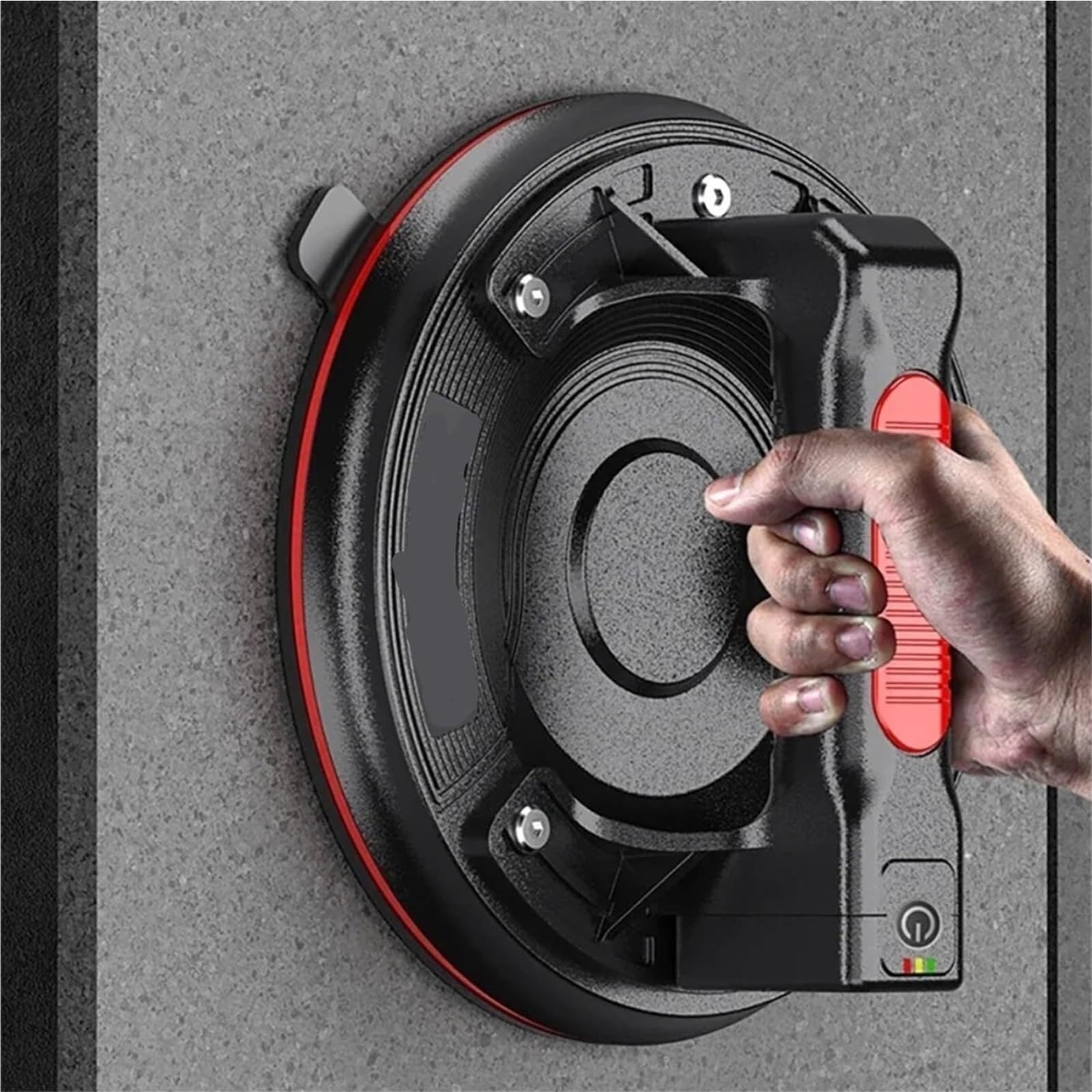 Ventosa, Ventosa De Vacío Eléctrica Con Reposición Automática Aire: Una Herramienta Manipulación Totalmente Resistente Para Azulejos, Pisos, Losas Porcelana Gran Formato Y Vidrio para mudanzas grandes