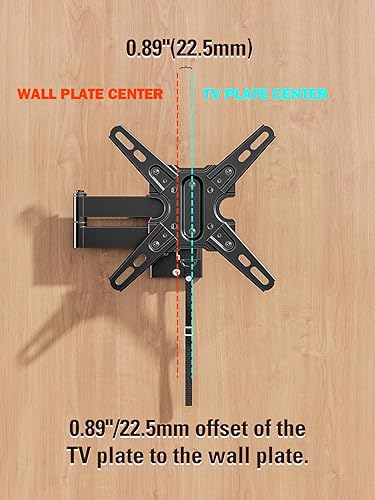 Miniatura 9 de Mounting Dream Soporte de TV RV con cerradura y certificación UL para la mayoría de televisores de 13 a 43 pulgadas, soporte de RV para caravana,