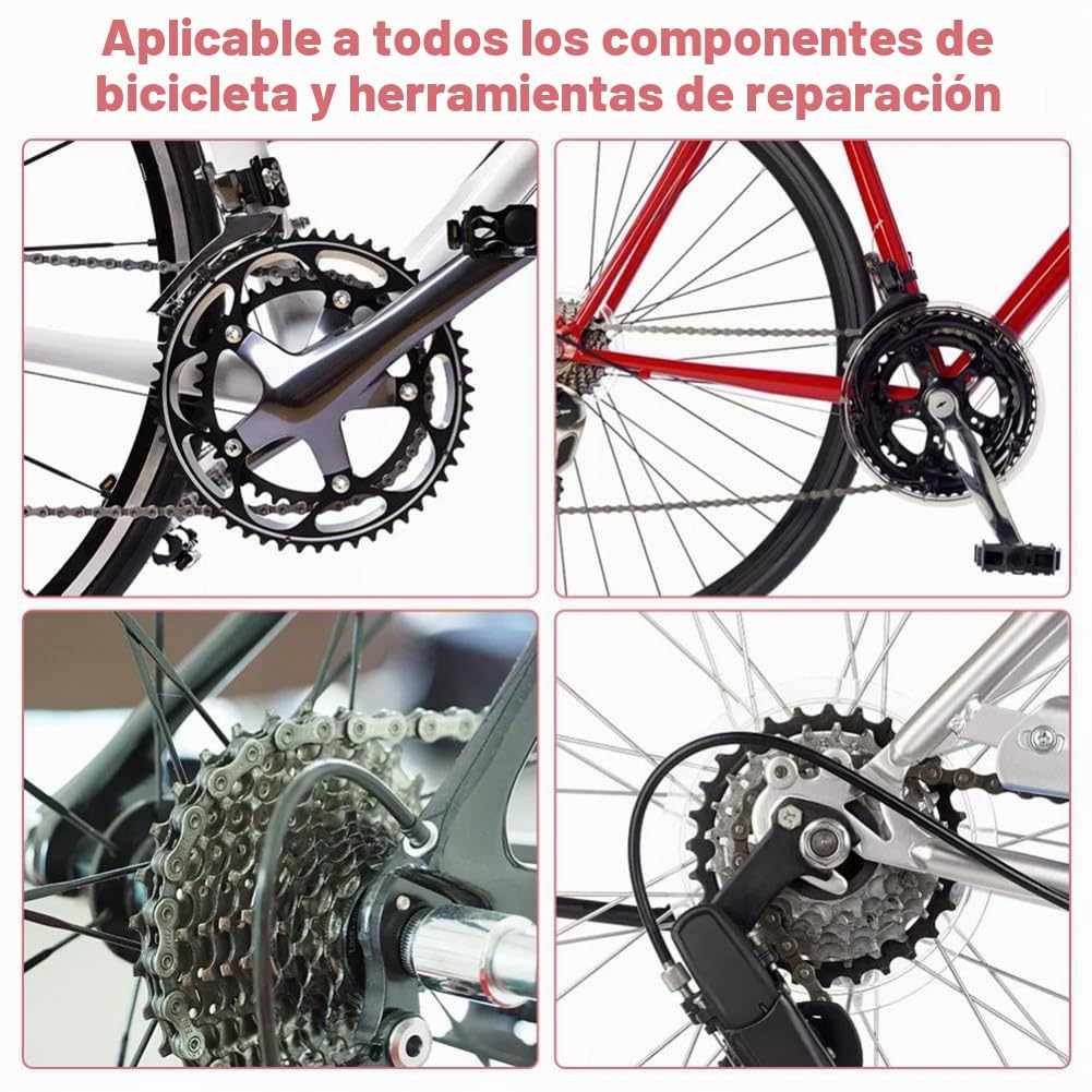 Juego de frenos de disco hidráulicos, freno de disco hidráulico de bicicleta de 4 pistones, freno hidráulico bicicleta de aleación de aluminio, freno de disco de bicicleta delantero y alto