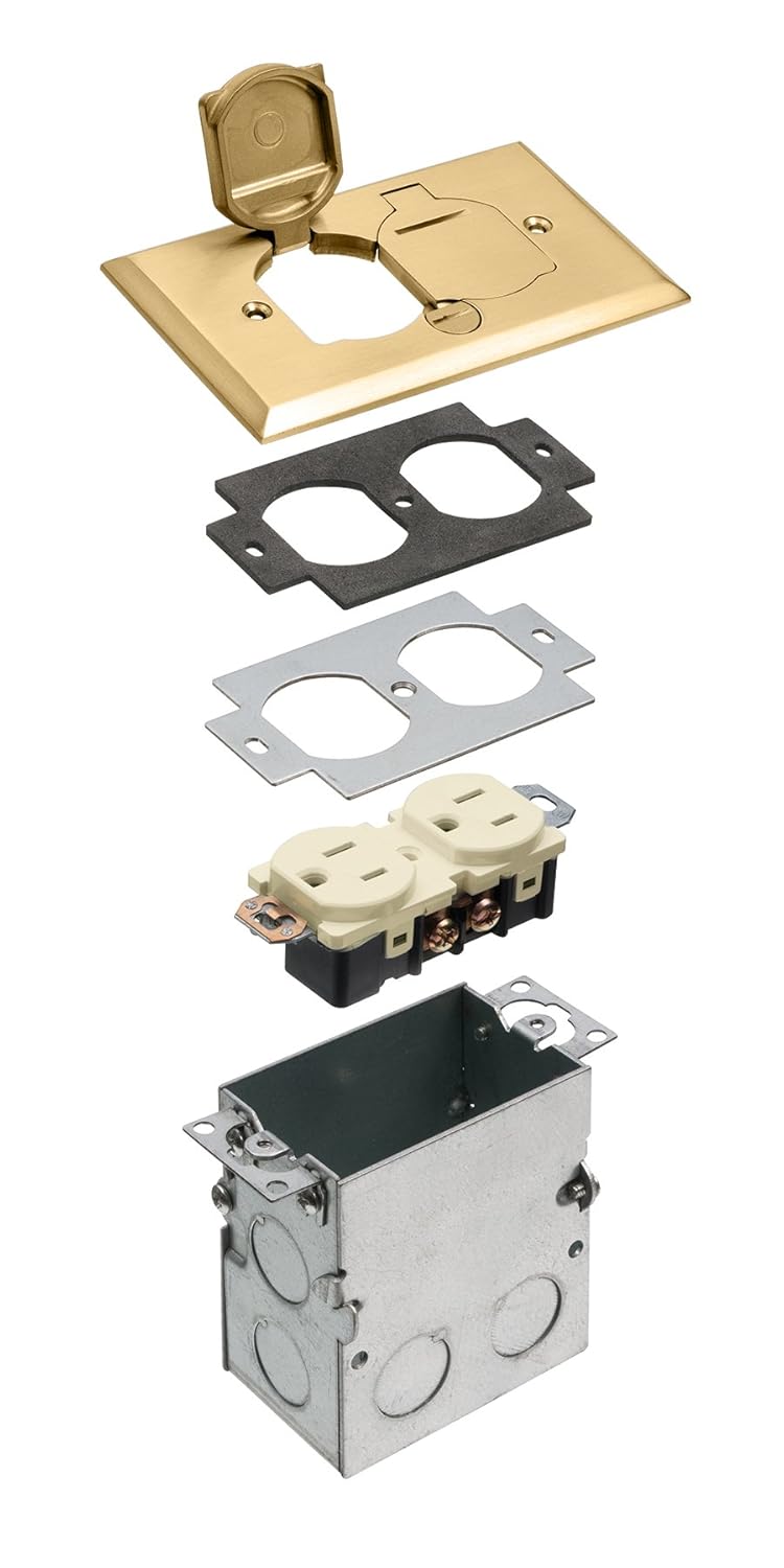 ARL FLB5331MB 1 GANG FLOOR BOX