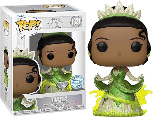 Funko Disney's 100th Anniversary Pop! Disney Vinyl Figure Tiana (DGLT) 9cm