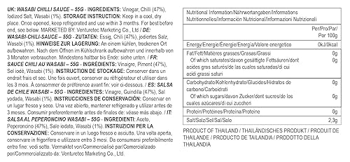 Vista 17 de Wasabi-O Salsa de wasabi picante y picante – Salsa japonesa real – Wasabi vegano, sin gluten y orgánico – Calor suave para sushi, mariscos, bistec