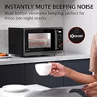 Vista 5 de TOSHIBA ML2-EM12EA(BS) Horno microondas para encimera con diseño elegante como elementos esenciales de cocina, sensor inteligente, modo ecológico