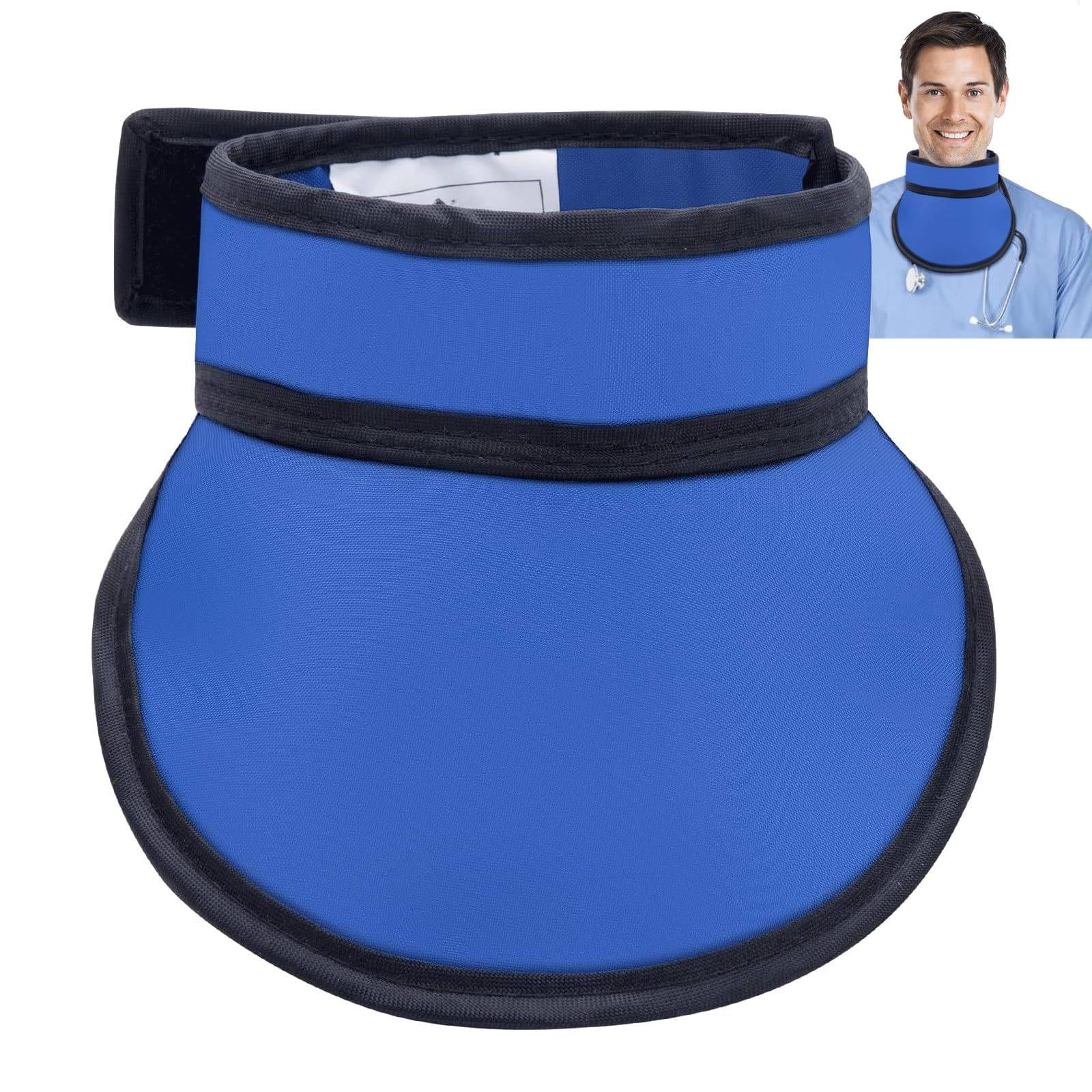 Protector de tiroides contra rayos X con plomo de 0.35 y 0.5 mmpb para cuello 1
