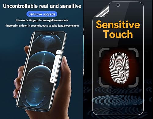 Miniatura 7 de CUFEREDU Película de hidrogel mate antihuellas para Samsung Galaxy S10e 5.8 "Protector de pantalla flexible TPU Desbloqueo de huellas dactilares