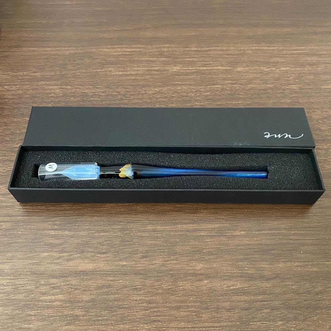 ガラス工房aun ガラスペン　オーロラ　FM Amazon.co.jp: ガラス工房aun ガラスペン オーロラ 中字 M : 文房具