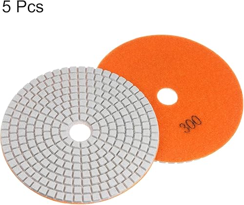 Miniatura 9 de 5 almohadillas de pulido de diamante de 5 pulgadas de grano 5000 húmedoseco almohadilla de pulido para piedra hormigón mármol encimera cuarzo, para