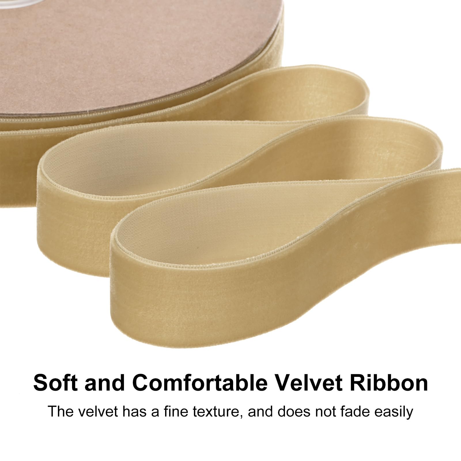 M METERXITY Thin Velvet Ribbon - Image 2