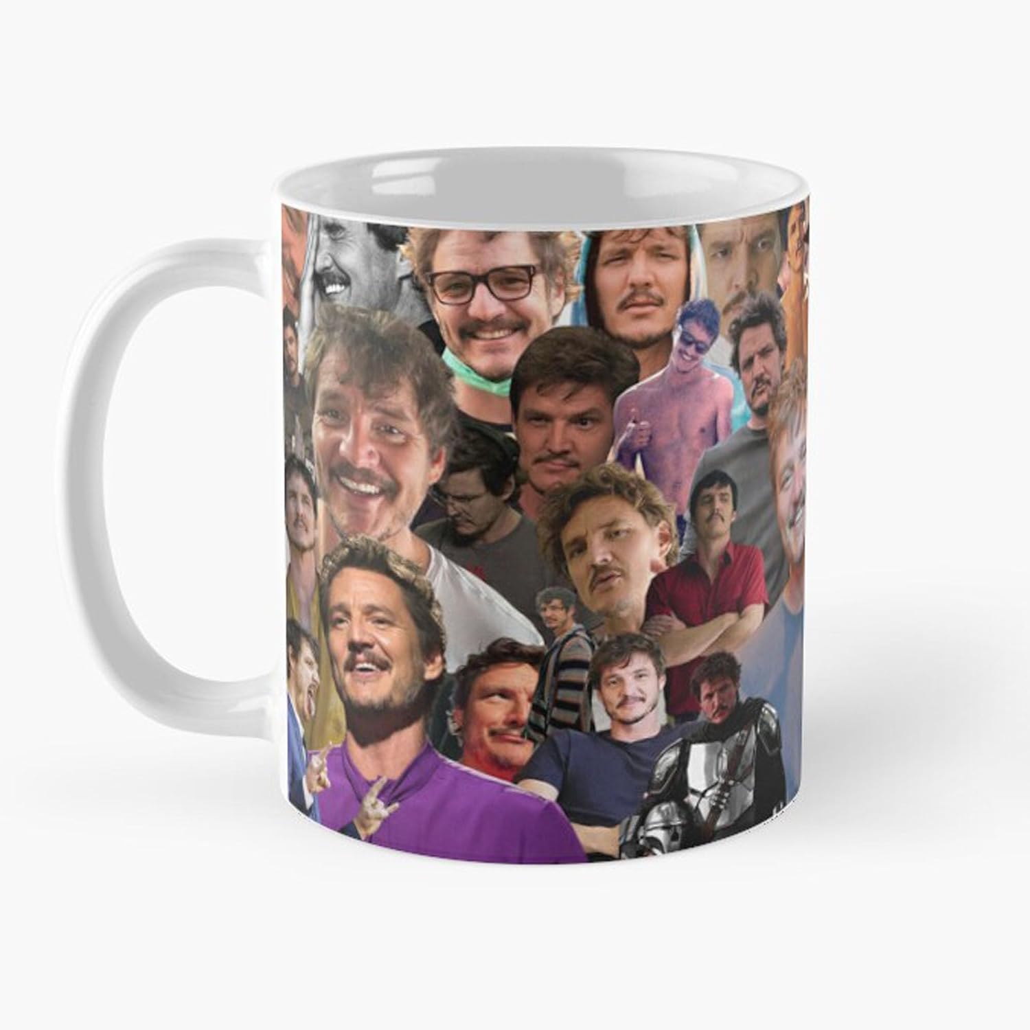 Amazon.com: Coffee Mug Pedro White Ceramic Pascal Gifts collage Collage ...