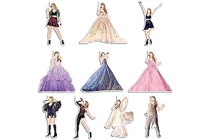10PCS Taylor Swift Bookmarks, T S Merch Magnet Bookmark Set