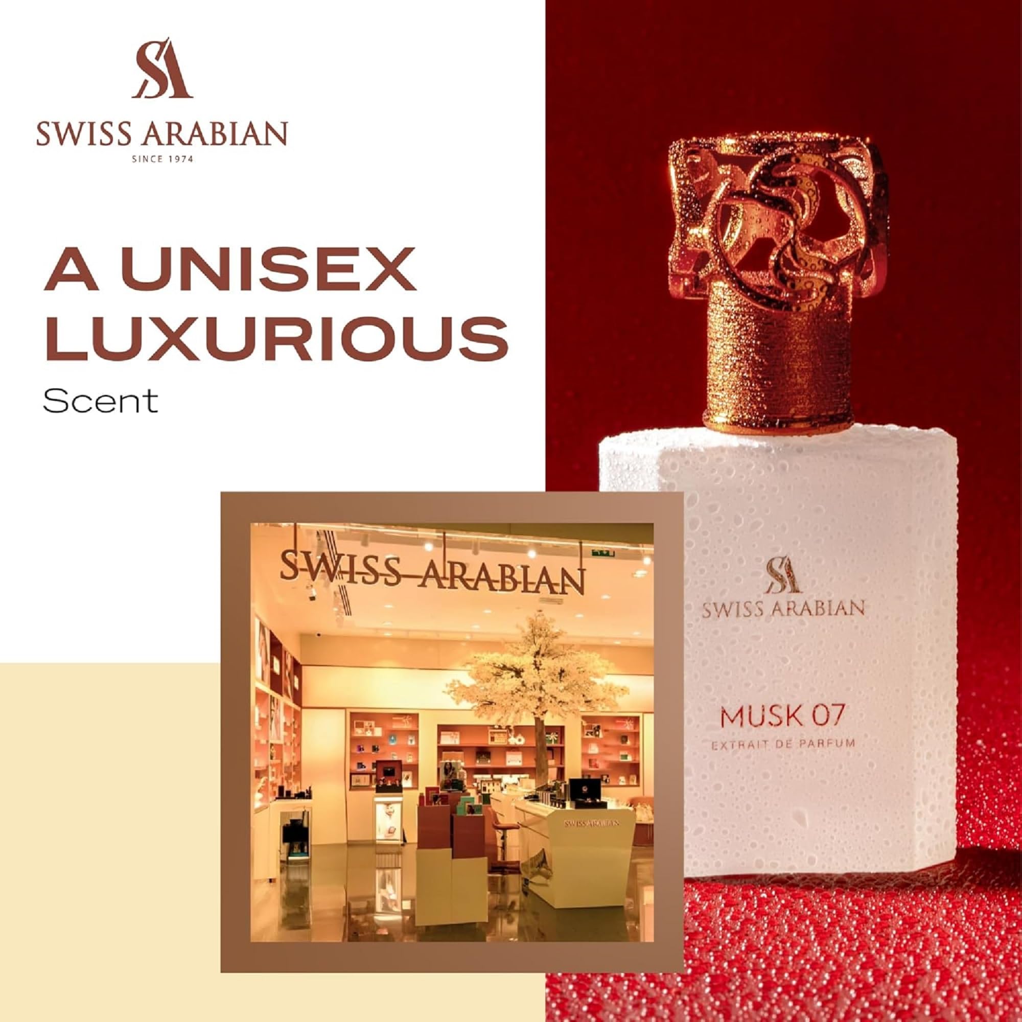 Buy Swiss Arabian Musk 07 Eau De Parfum For Men & Women -50ml
