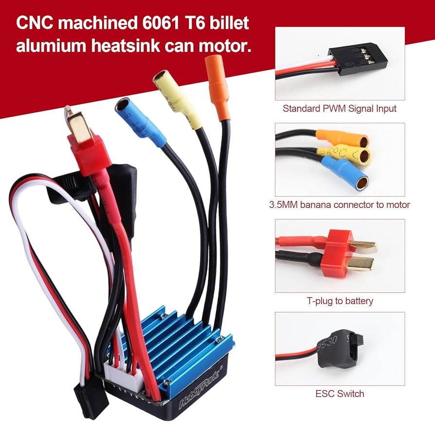 ＲＡＶＥ 1～３５ HobbyPark 2435 4800KV Brushless Motor and ESC Combo 25A