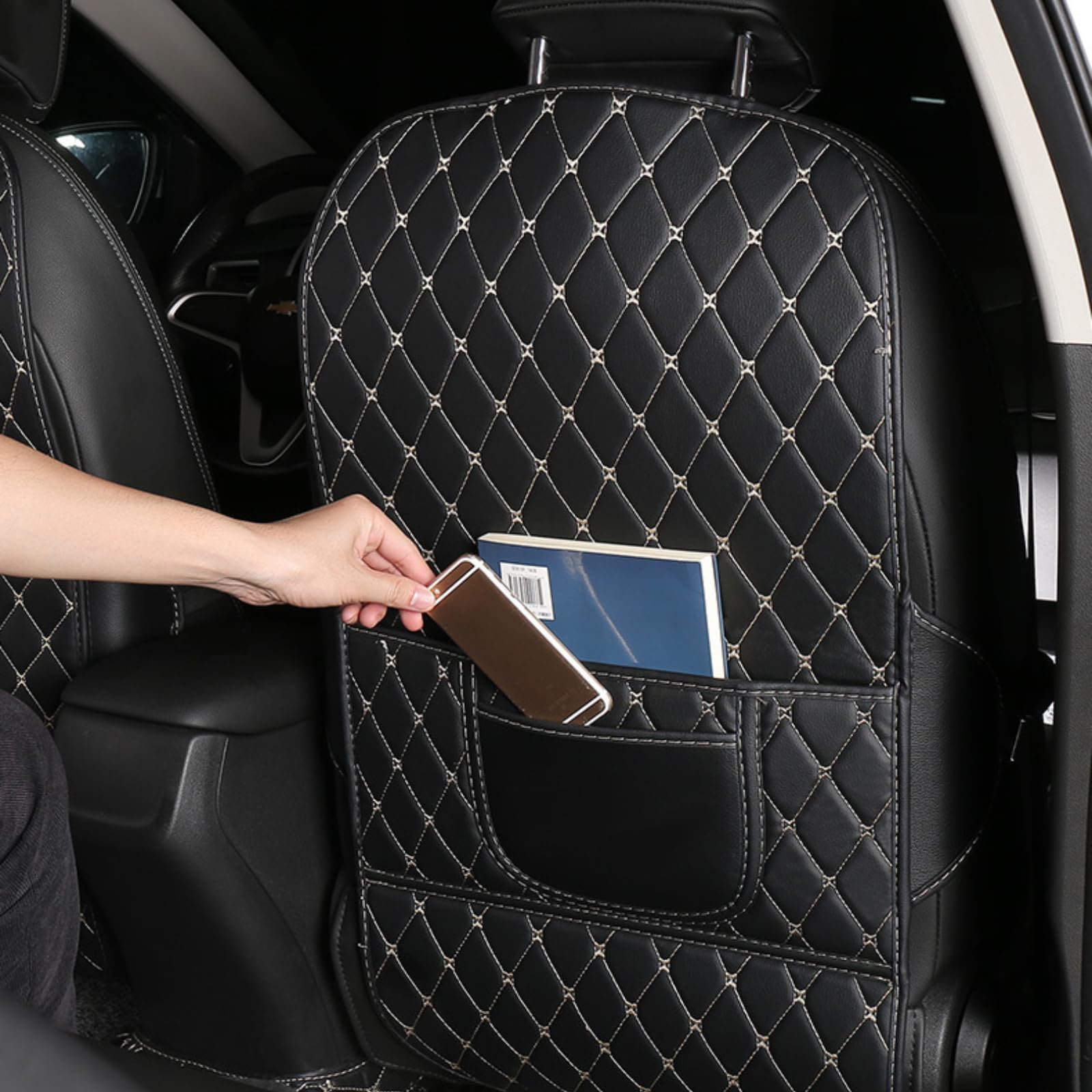 Auto Rückenlehnenschutz, Für Nissan X-Trail T33 T32 Accessories 2014-2023 2024 2025 2026 Autositzschutz für die Rückseite, Sitzschoner für die Rückenlehne gegen Flecken,B