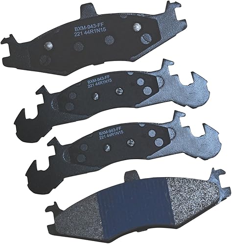 Vista 21 de Bendix Premium SBM8 - Pastillas de freno semimetálicas Premium para modelos seleccionados Buick Special, Camaro, Corvette, Phaeton, Olds F85, Vista