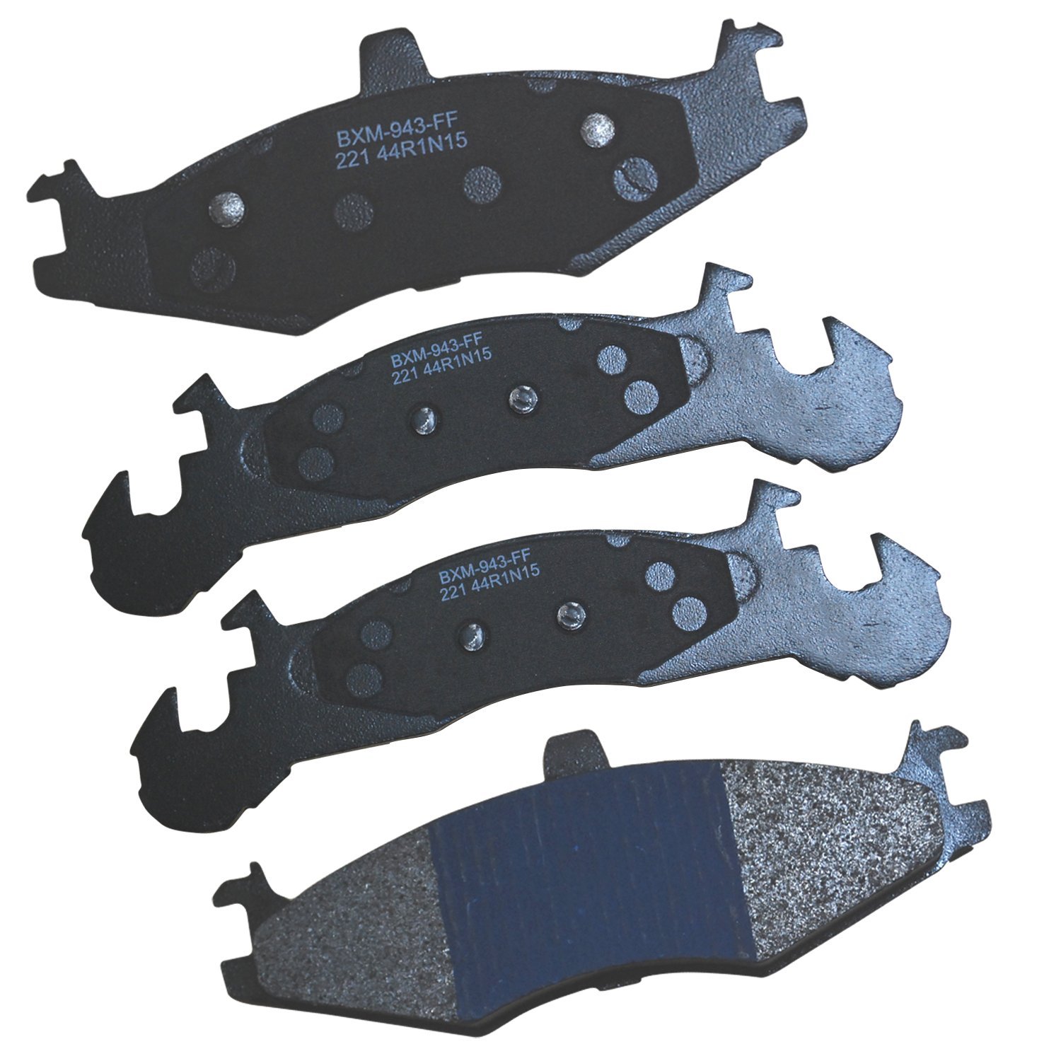 Bendix Premium SBM221 Semi-Metallic Front Brake Pads for Select Models Dodge Charger, Omni, Rampage, Plymouth Expo, Horizon, Scamp, Turismo, Turismo 2.2