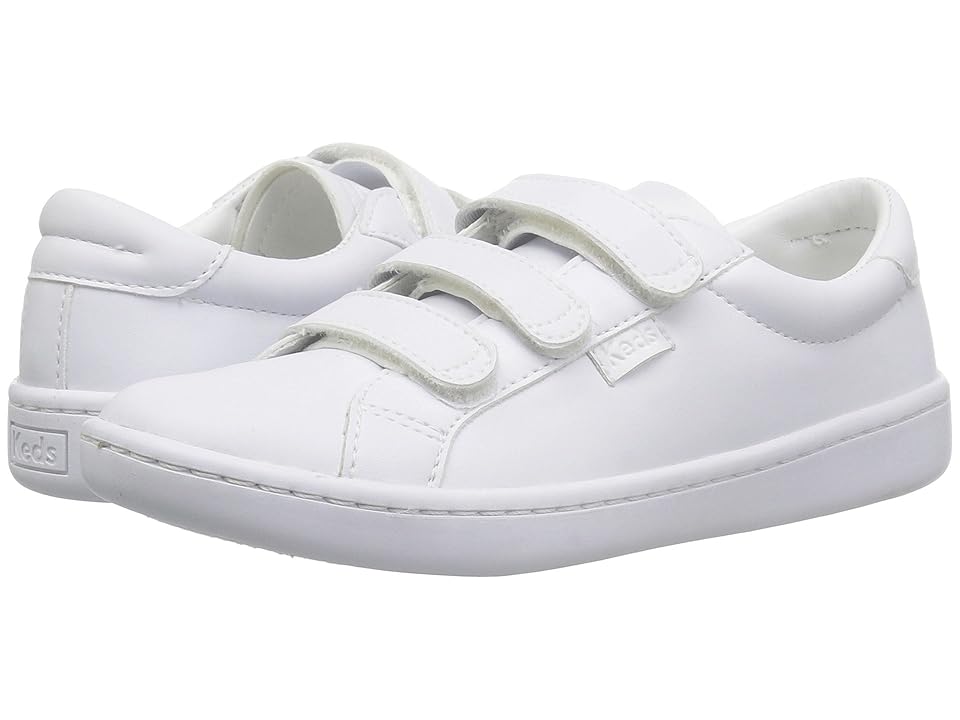 

Keds Kids Ace 3V (Little Kid/Big Kid) (White Synthetic) Girls Shoes