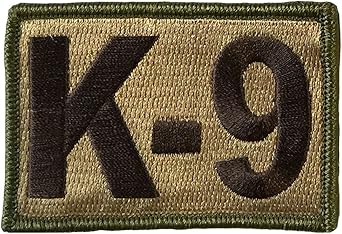 K-9 Tactical Patch 2"x3"