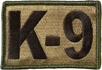 K-9 Tactical Patch 2"x3"