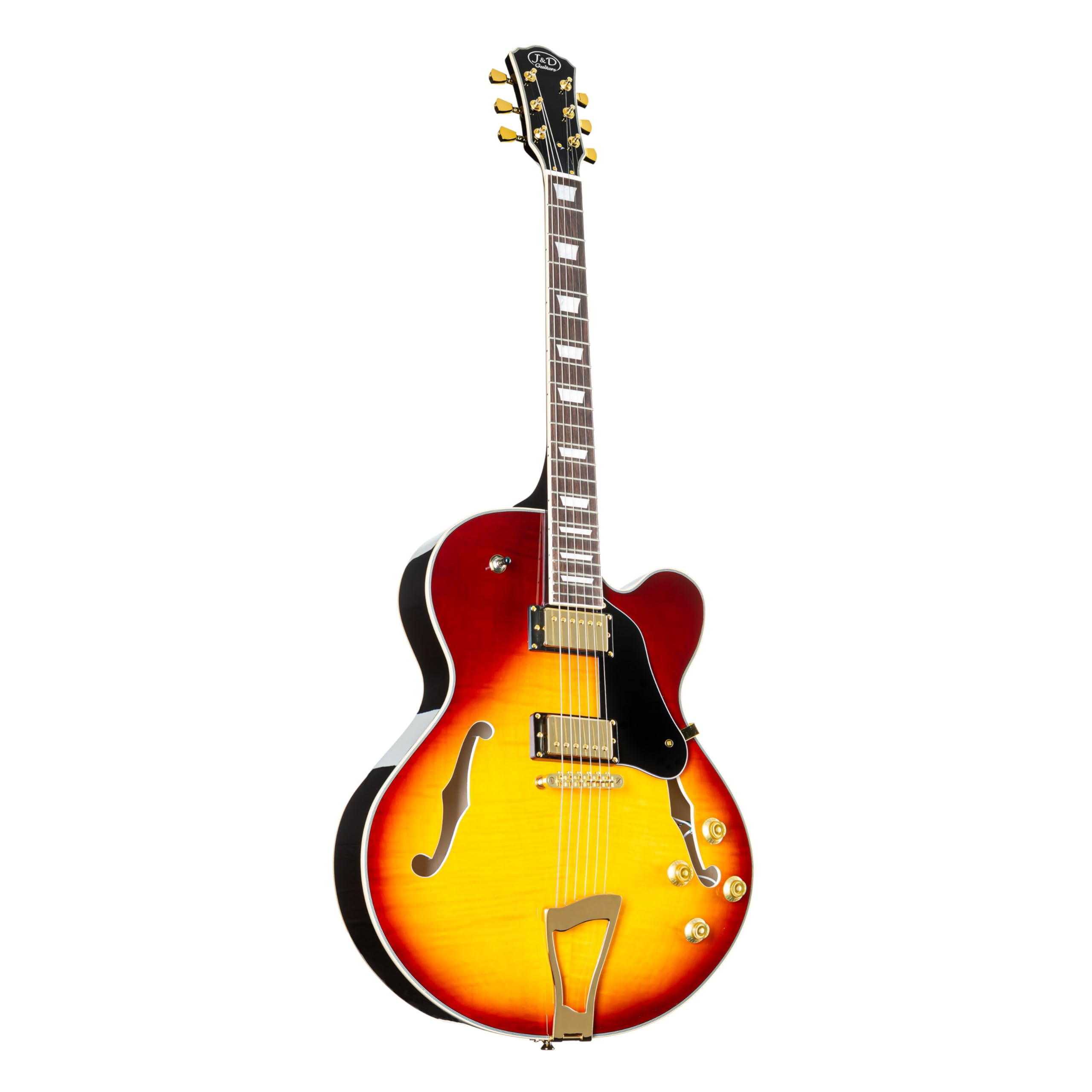 J & D SA-1 II Tobacco Sunburst - Chitarra semiacustica