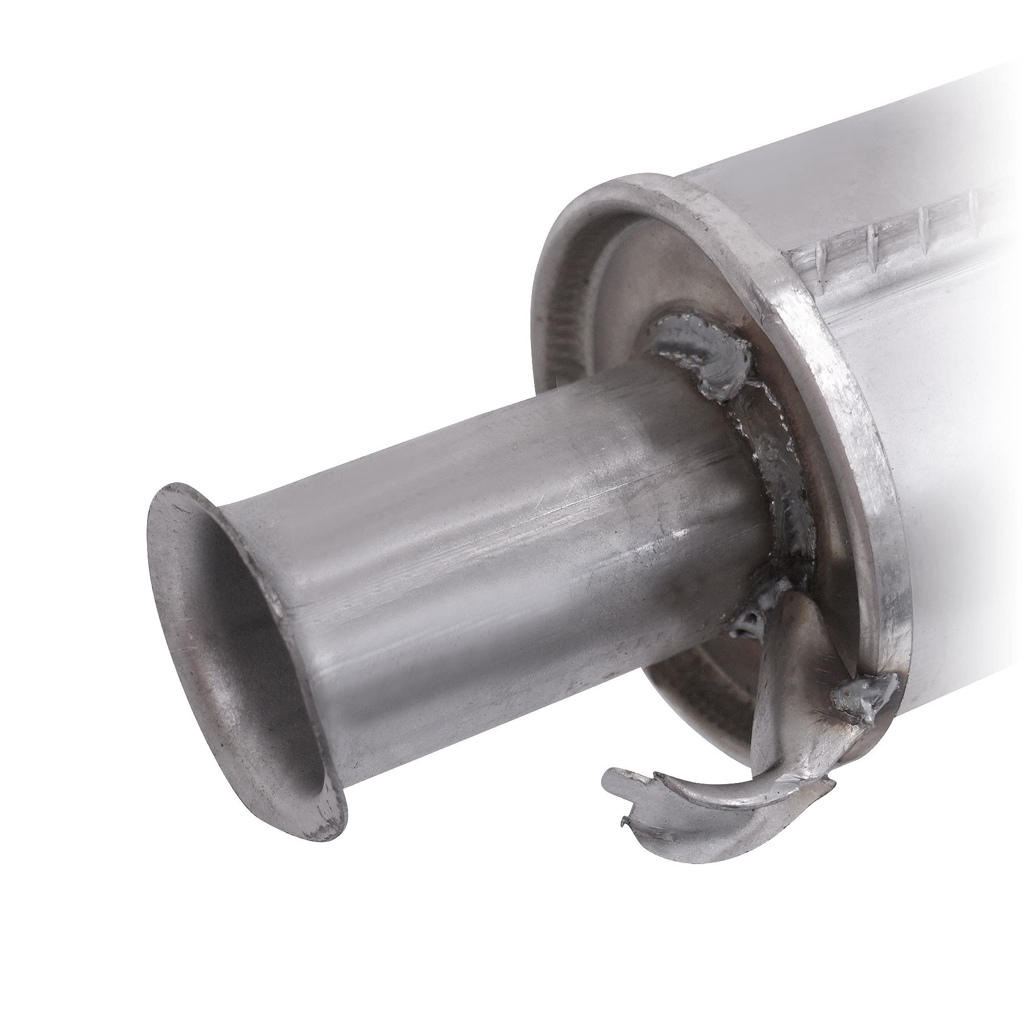 BESTPRICE 1x Silenziatore centrale Compatibile con AUDI 80 B4 Avant (8C5), 80 B4 Notchback (8C2)