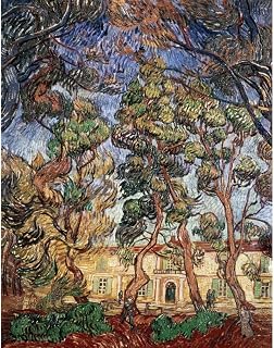 ArtDirect Trees in the Garden of Saint-Paul Hospital Unframed Art Print Giclee Poster by Van Gogh, Vincent - Ready for Framing with Customization Sizes 8x10, 11x14, 16x20, 24x31, 36x46, 47x60 Inches