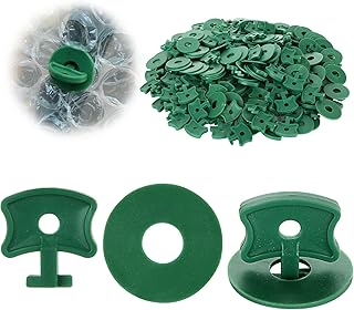 GOYADA 600 PCS Greenhouse Accessories Insulation Clips, 300 PCS Plastic Greenhouse Twist Clips + 300 PCS Greenhouse Washers, Greenhouses Corner Fixing Shading Clips for Greenhouse Bubblewrap