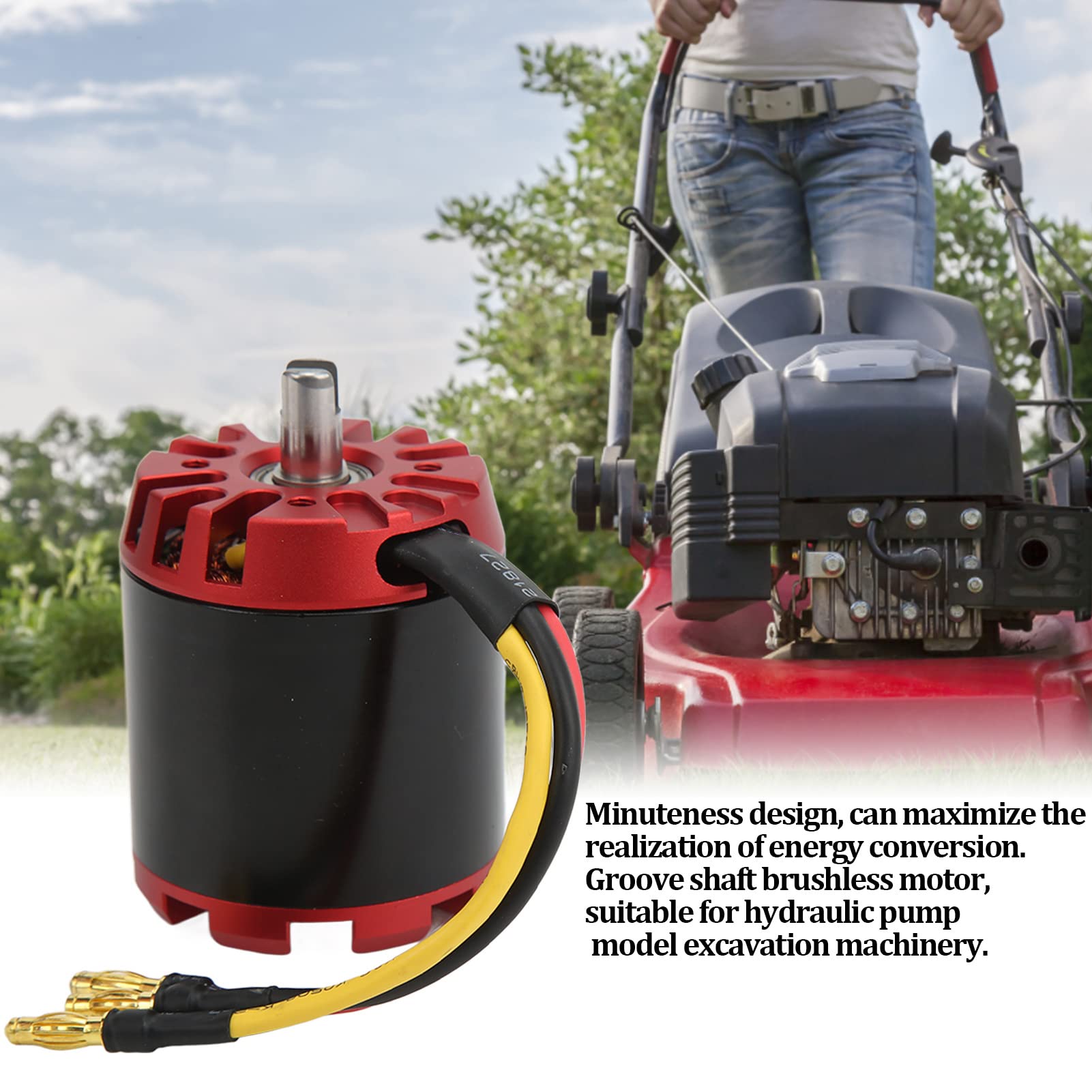 270KV Motor Brushless Impermeable, para Vehiculos