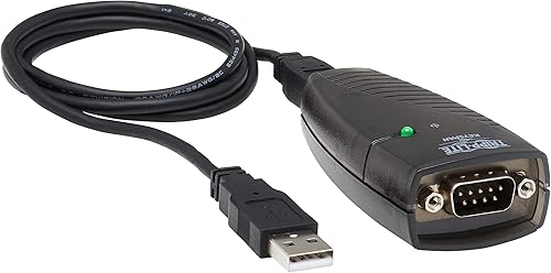 Tripp Lite Keyspan - Adaptador USB a serie de alta velocidad PC y Mac USB-A a DB9 RS232 macho cable de 3 pies30ft garantía de 3 años Estados