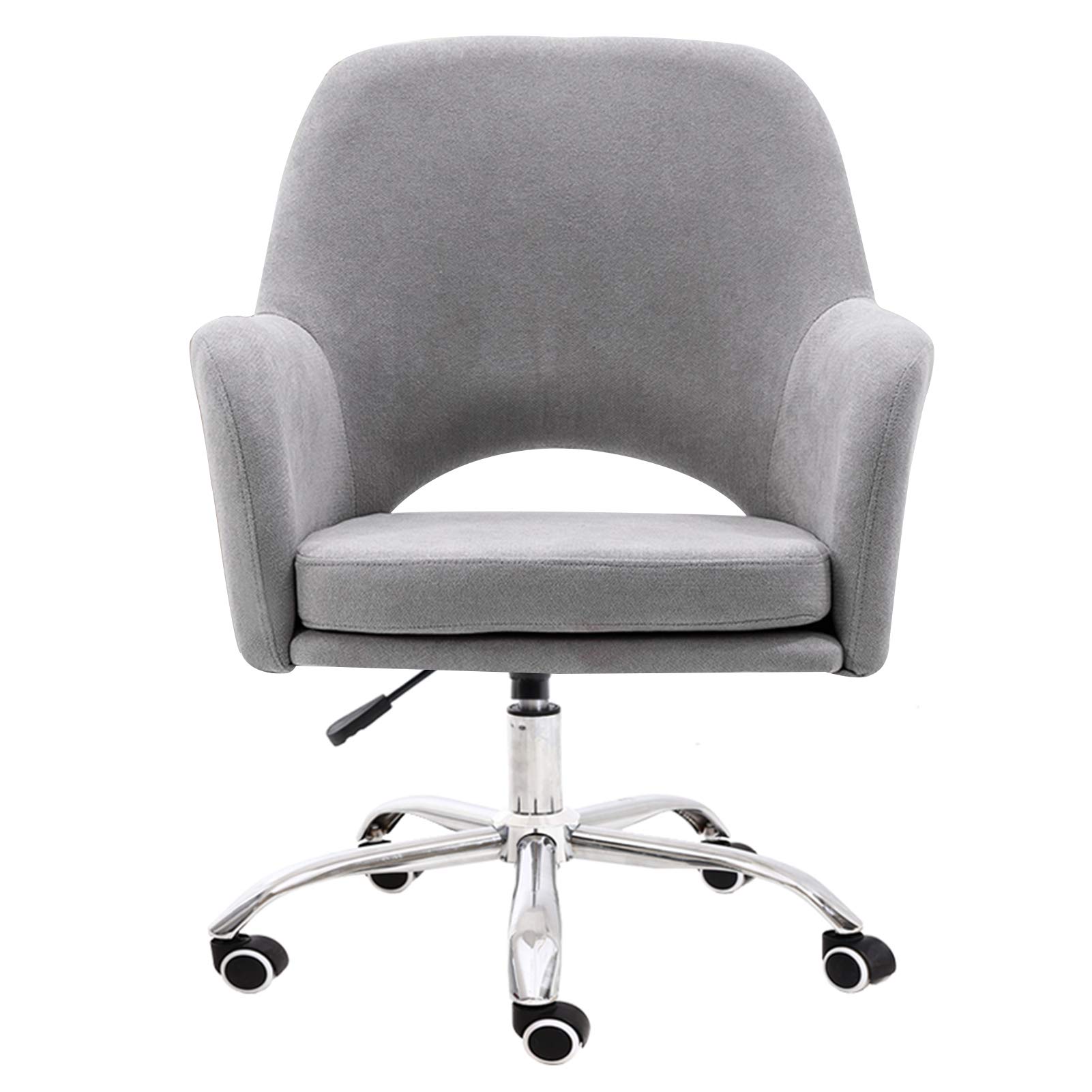 Chaise de bureau à domicile idéale pour le télétravail avec dossier moyen