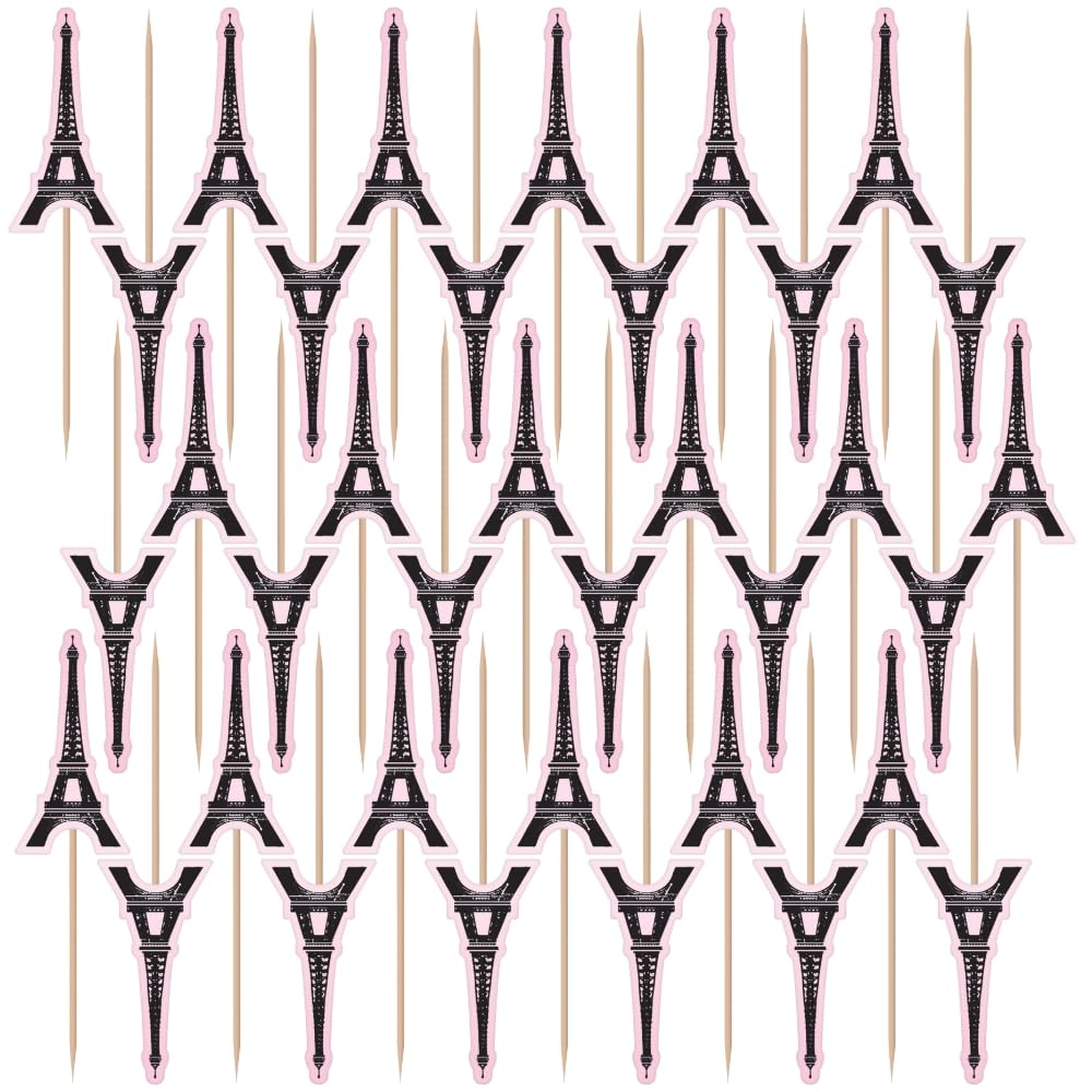 Title: Day in Paris Printed Paper Picks - 3