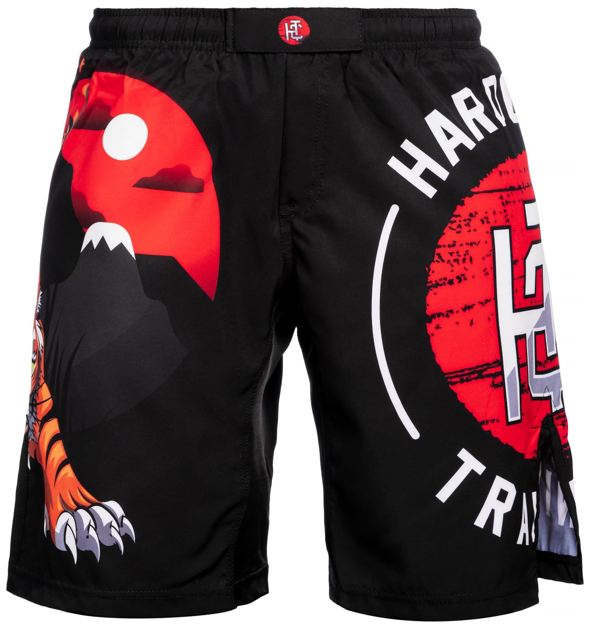 Hardcore Training Kids Boxing Shorts Japan Tiger Pantalones Cortos Boxeo Niños Fitness Sport Activities