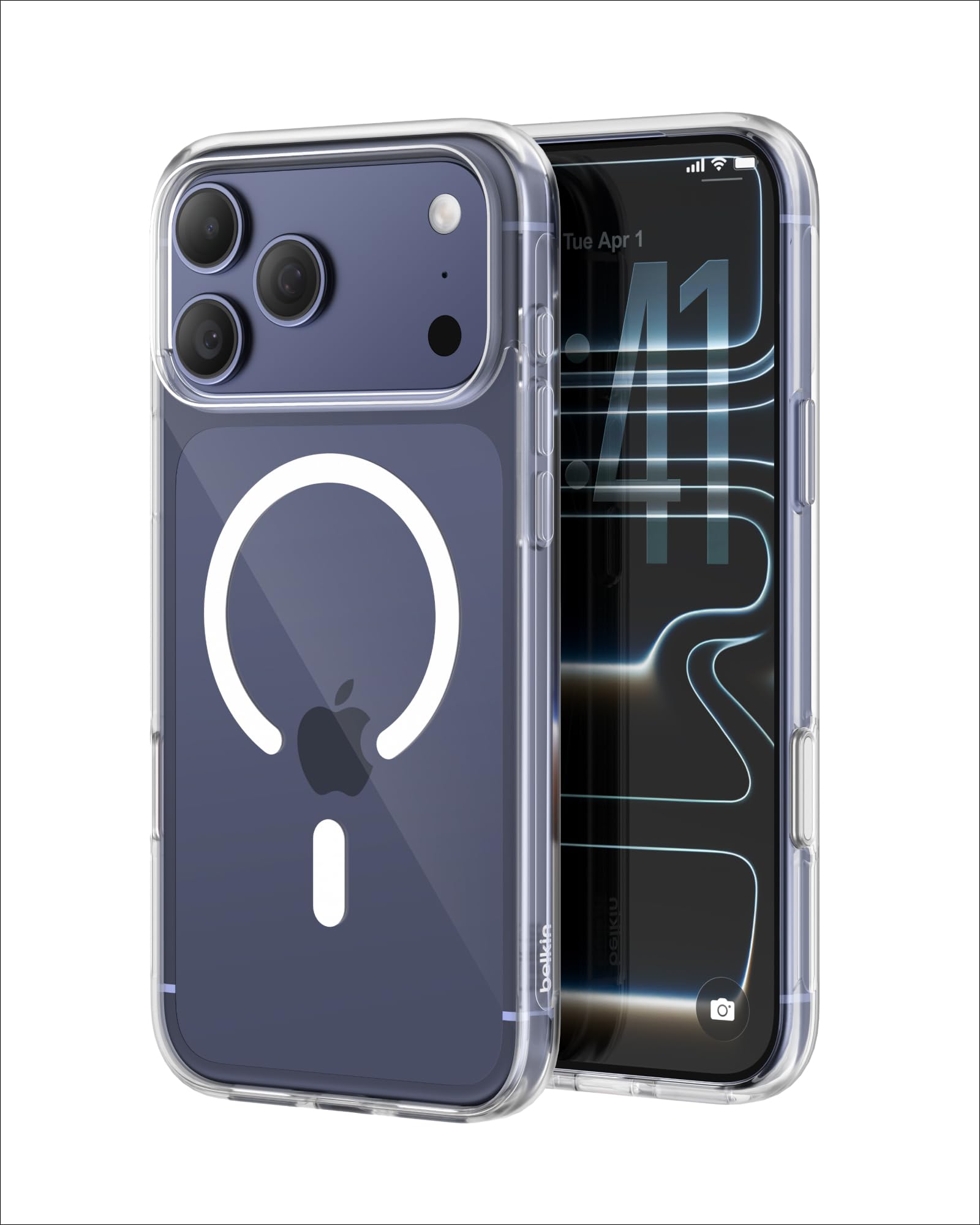 Amazon.com: Belkin for iPhone 17 Pro Max Case, Clear, MagSafe