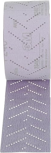Miniatura 4 de 3M Cubitron II Hookit Purple Clean - Rollo de lijado (2.756 in x 39.4 ft), diseño de varios agujeros, para lijado automotriz
