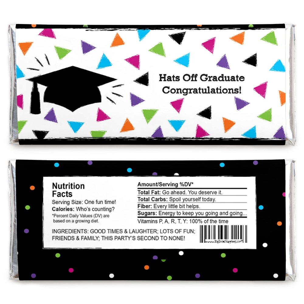 amazon-com-big-dot-of-happiness-hats-off-grad-graduation-party-candy-bar-wrappers-party-favors-set-of-24-home-kitchen for Free Printable Graduation Candy Bar Wrappers Amazon.com: Big Dot of Happiness Hats Off Grad - Graduation Party Candy Bar Wrappers Party Favors - Set of 24 : Home & Kitchen for Free Printable Graduation Candy Bar Wrappers