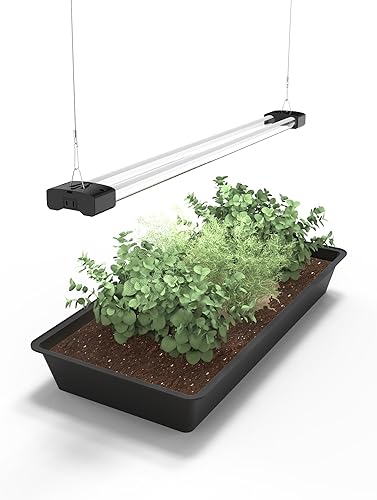 Miniatura 9 de DYMOND BoostGro - Luz LED de cultivo de semillas de espectro completo enlazable 5000 K luz diurna + 660 nm rojo + 450 nm azul accesorio de