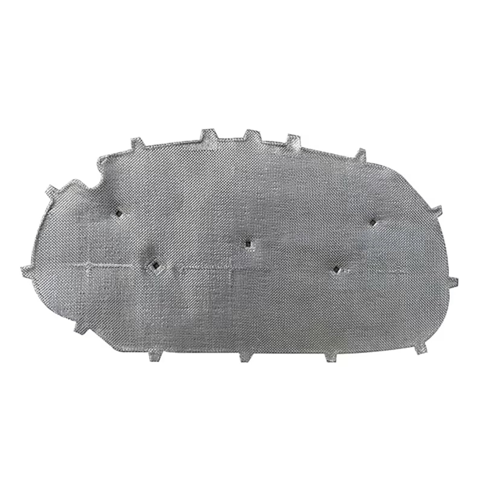 Sadettb One Color Compatible With Vw For Golf 6 For Gti 2008 2009 2010 2011 2012 2013 Car Front Hood Sound Insulation Cotton Pad Heat Mat Cover With Buckles