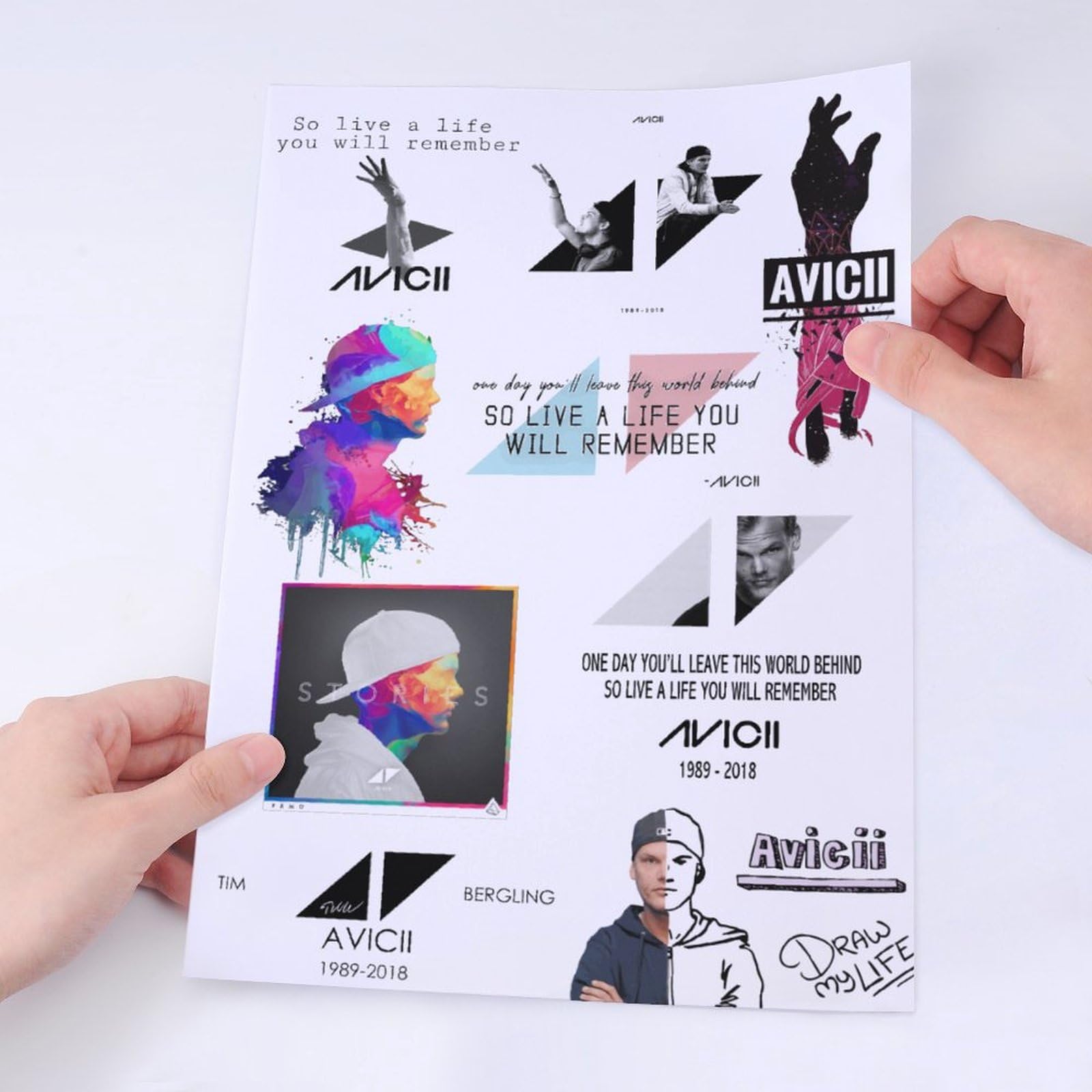 avicii ステッカー Amazon.co.jp: 防水ステッカーセット アヴィーチー Avicii