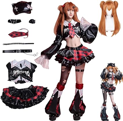 小売 新世紀エヴァンゲリオン アスカ ゴスロリクリスマス赤Ver