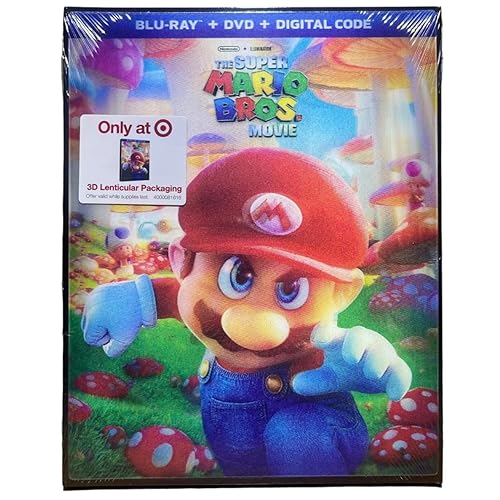 Miniatura 2 de The Super Mario Bros Movie Lenticular Edition Blu-ray+DVD+Digital