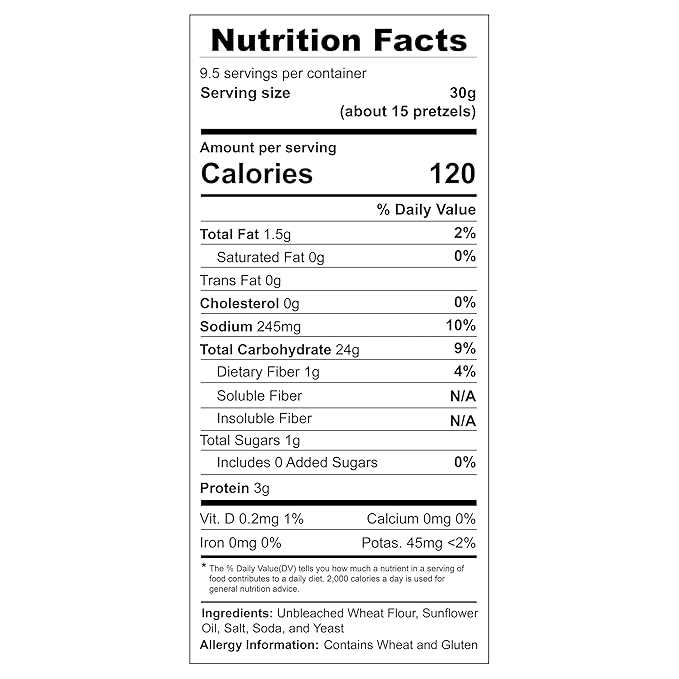 Pretzels Unique Snacks Extra Dark Splits, Original, Pack de 3 x 11 oz miniatura 5