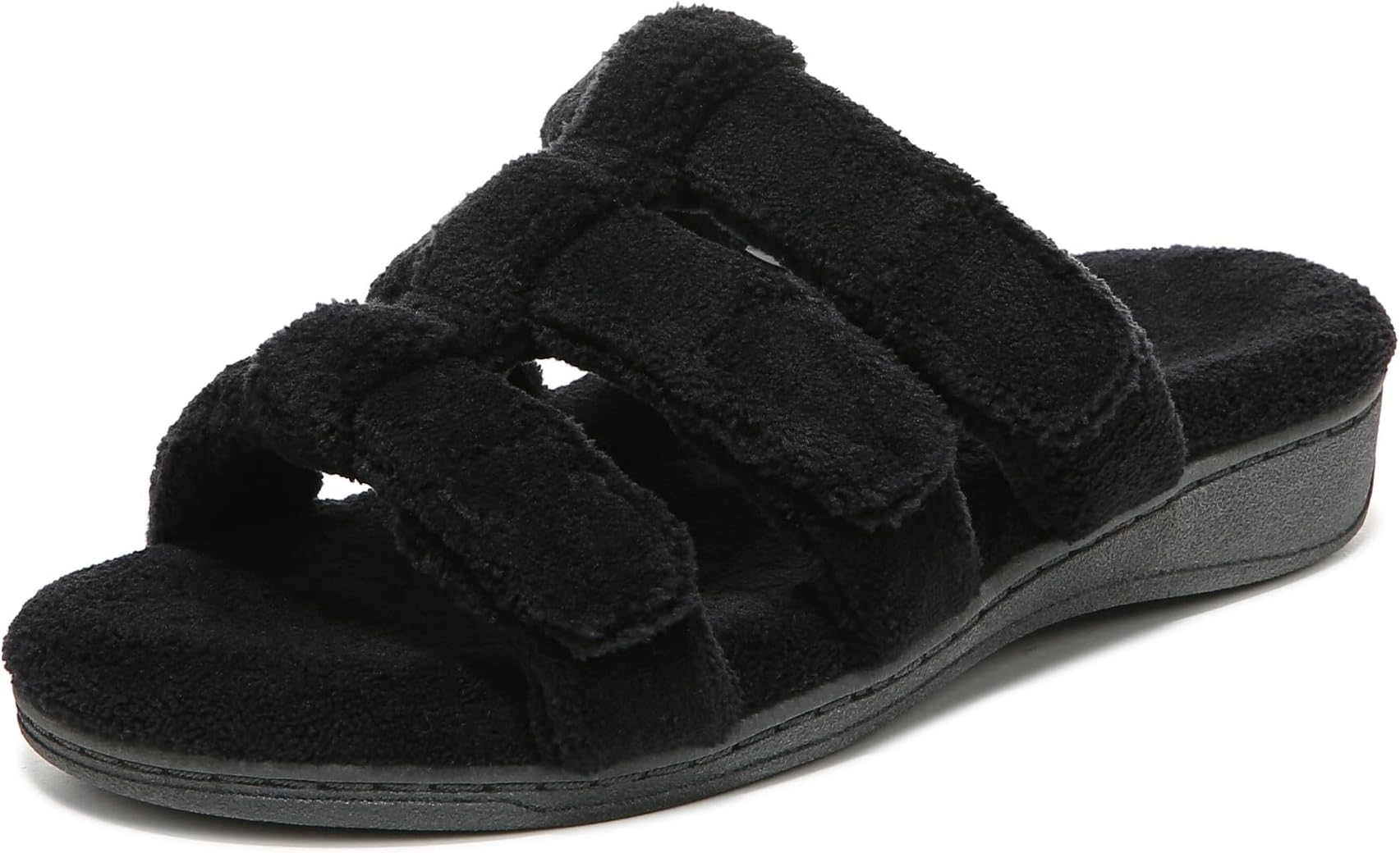 VionicAdjustable Open-Toe Slipper with Orthotic Arch Support - Indulge Snooze