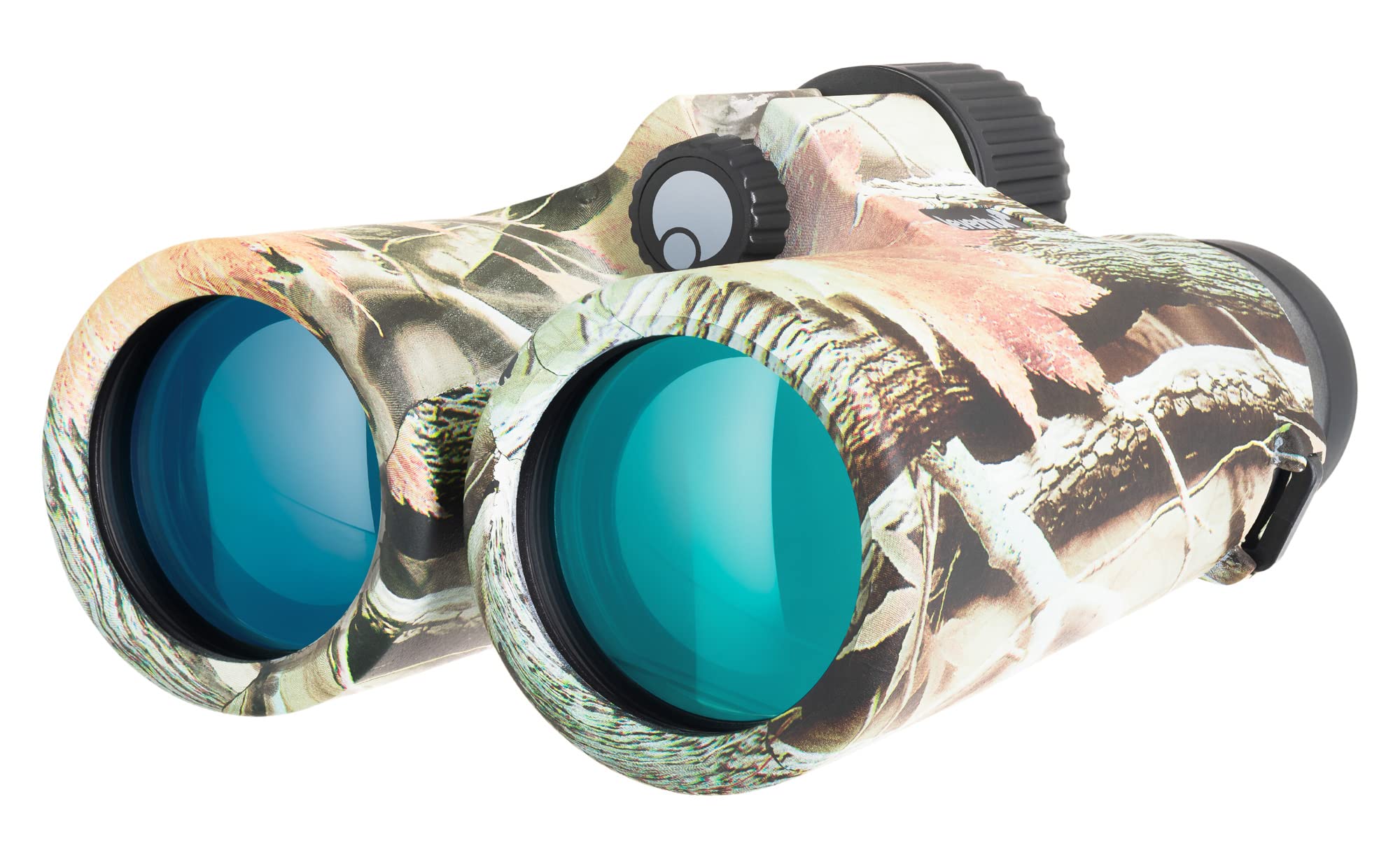 Levenhuk Camo Rind 10x42 Potente Binocolo Resistente all’Acqua, con Reticolo e Scala Telemetrica, per Misurare Facilmente le Distanze