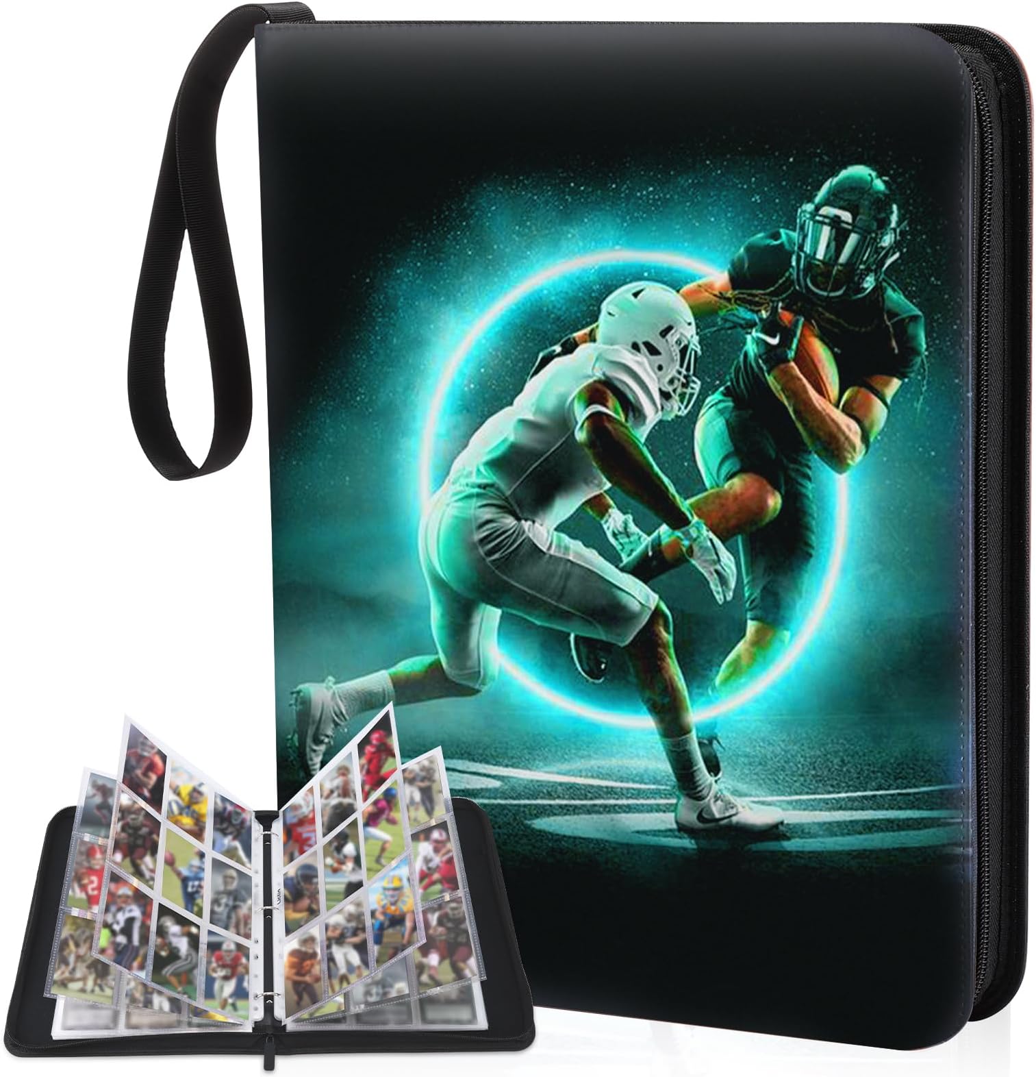 Football Card Binder 900 Pockets, Trading Card Binder