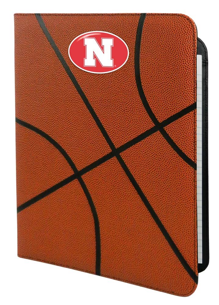 NCAA Nebraska Cornhuskers Classic Basketball Portfolio, 8.5x11-Inch