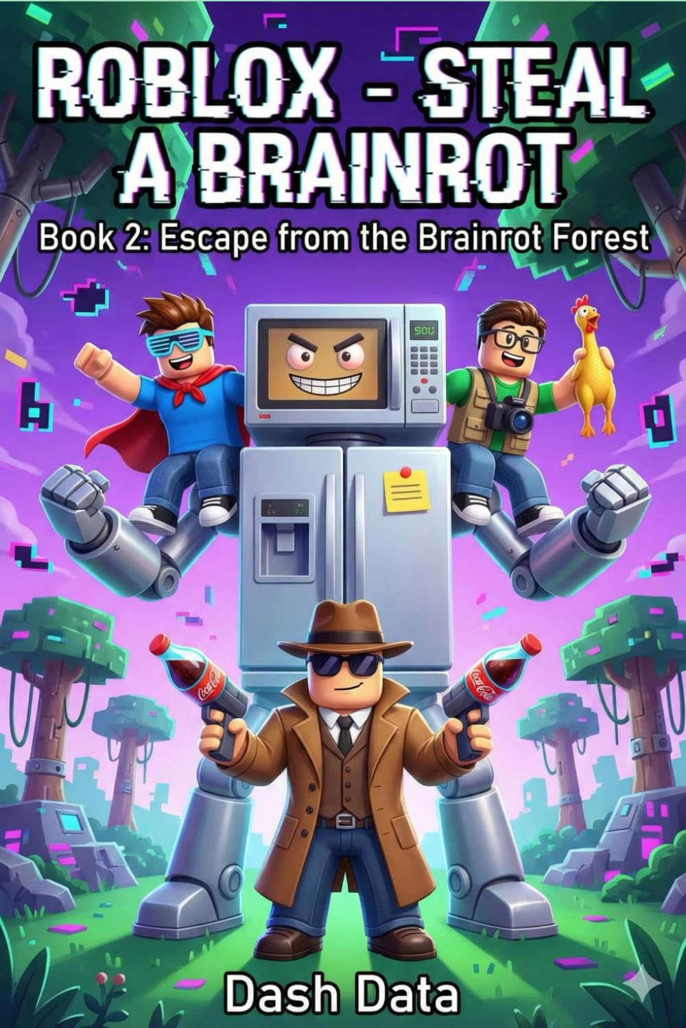 ROBLOX STEAL A BRAINROT: Book 2: Escape from the Brainrot Forest ( A Hilarious Glitch Adventure for Gamers and Reluctant Readers)