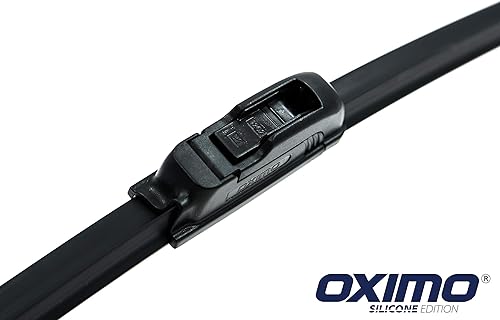 Miniatura 8 de OXIMO Limpiaparabrisas para todo tipo de clima, tecnología de teflón, fácil instalación (paquete de 2, 26 y 24 pulgadas)