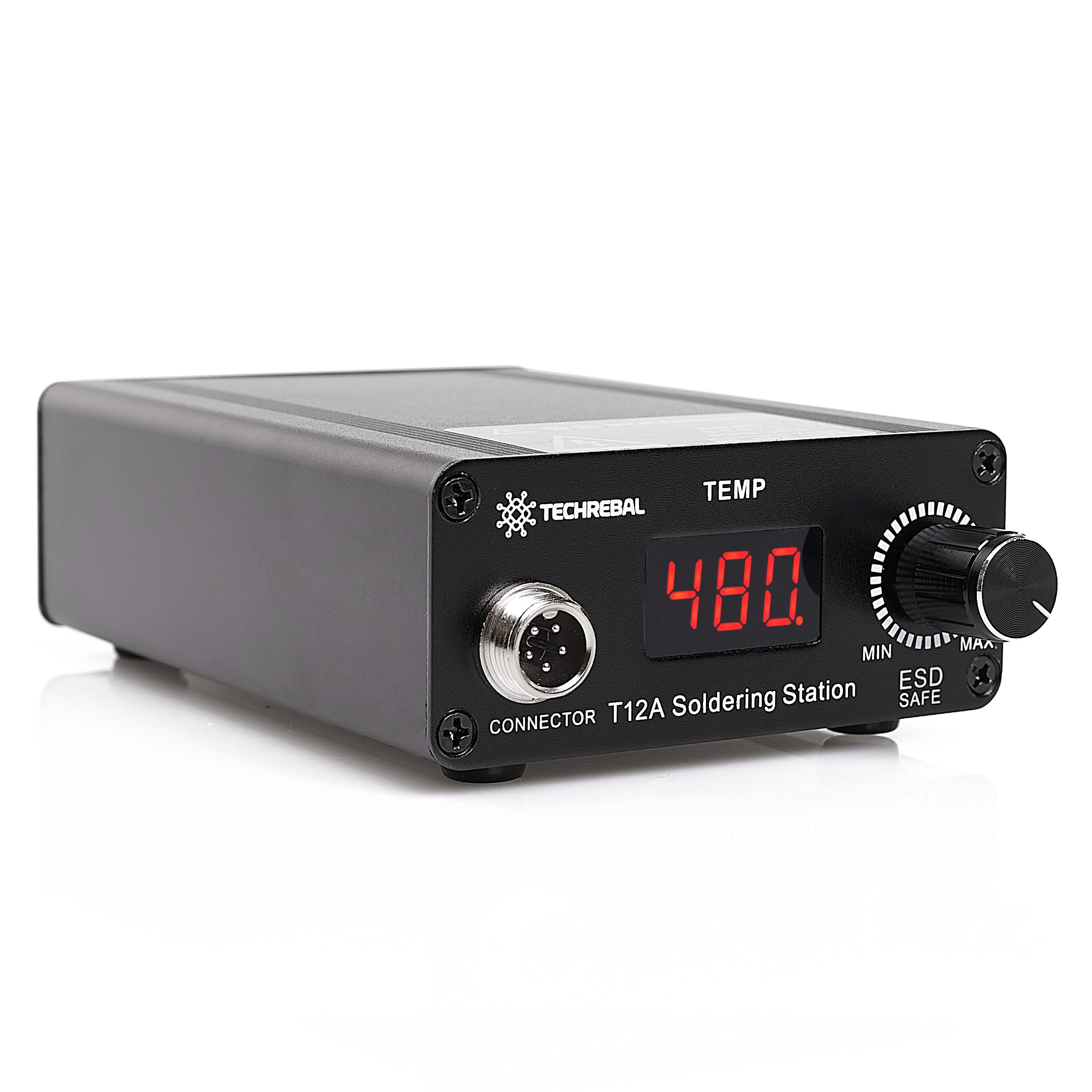 Stacja lutownicza TECHREBAL T12A 75W Lutownica Kolbowa Grotowa Precyzyjna Na Groty T12